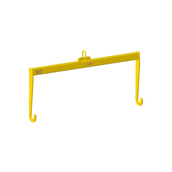 Machining & Welding By Olsen M&W 36" Dia. X 72"L Roll Lifting Beam, Yellow, 18"L x 40"W x 78"H, 105lbs, 2000 Lb. Capacity 20716 - main